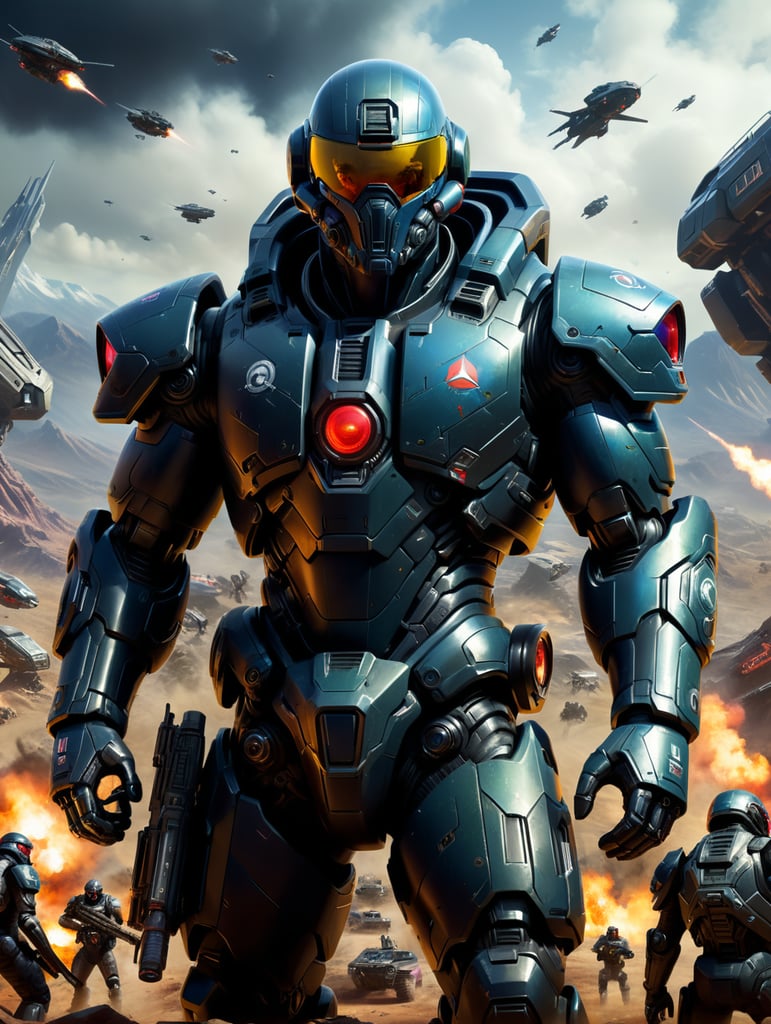 a futuristic-looking command and conquer brotherhood of nod soldier