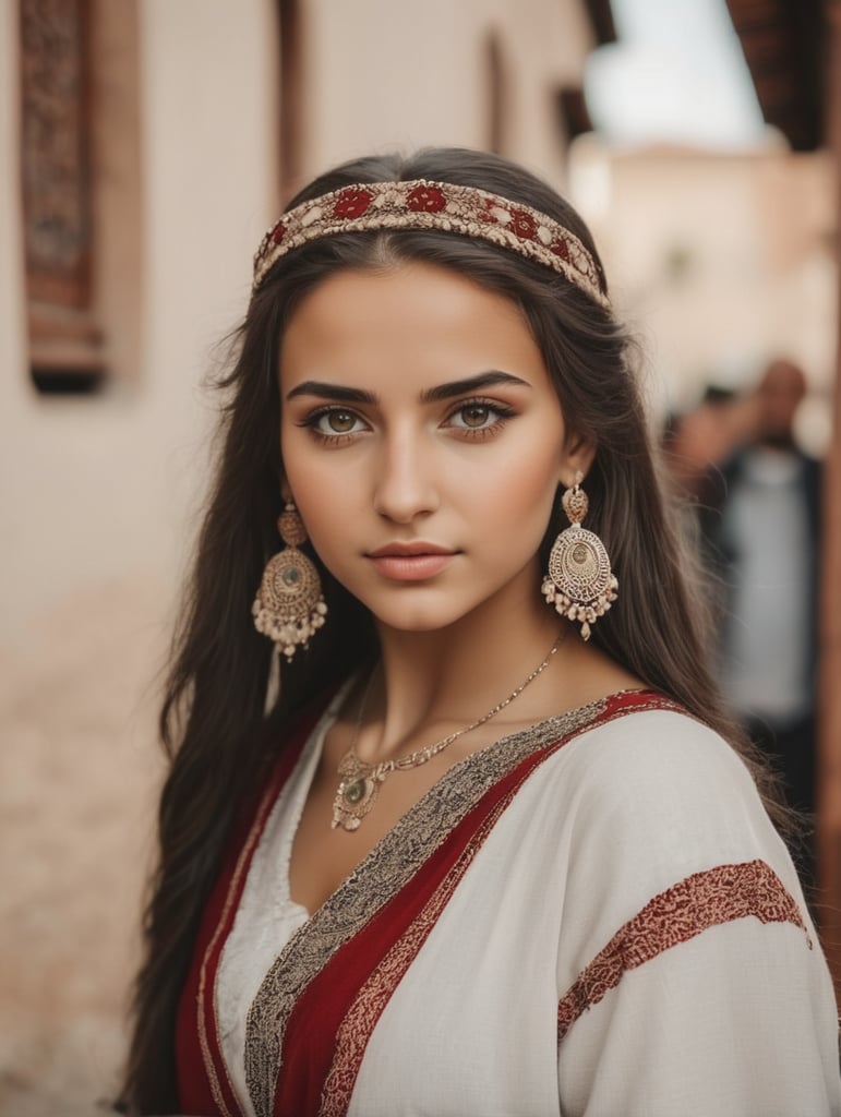 Half Albanian half Armenian girl