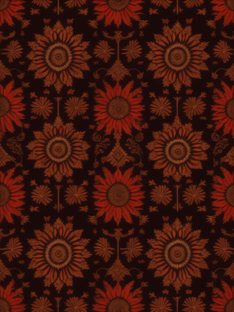 pattern, indonesia culture, red and black, background, top view, seamless texture, seamless pattern, detailed texture, flat design, vibrant colors