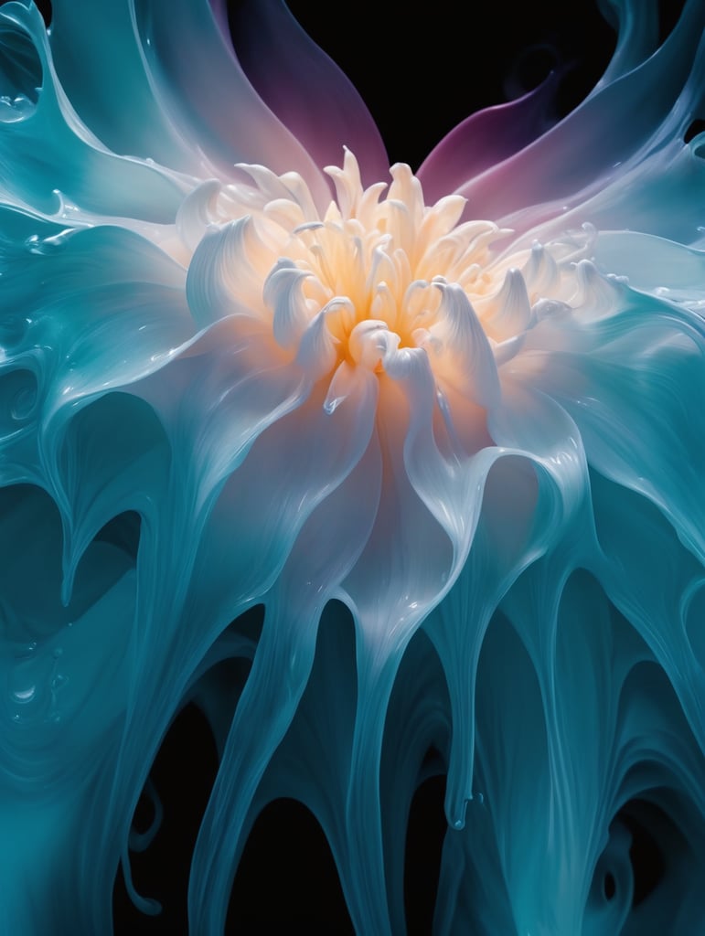 mimic reference image, fluid art abstract design dark accents textured background creative artwork mixed media contemporary design visual art digital graphic