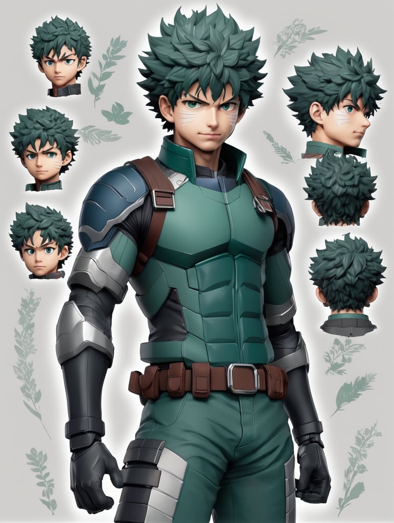 Makima Fusion Izuku Midoriya Midoriya .