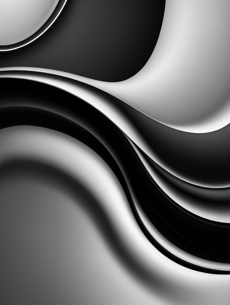 dynamic liquid gradients using black and grey