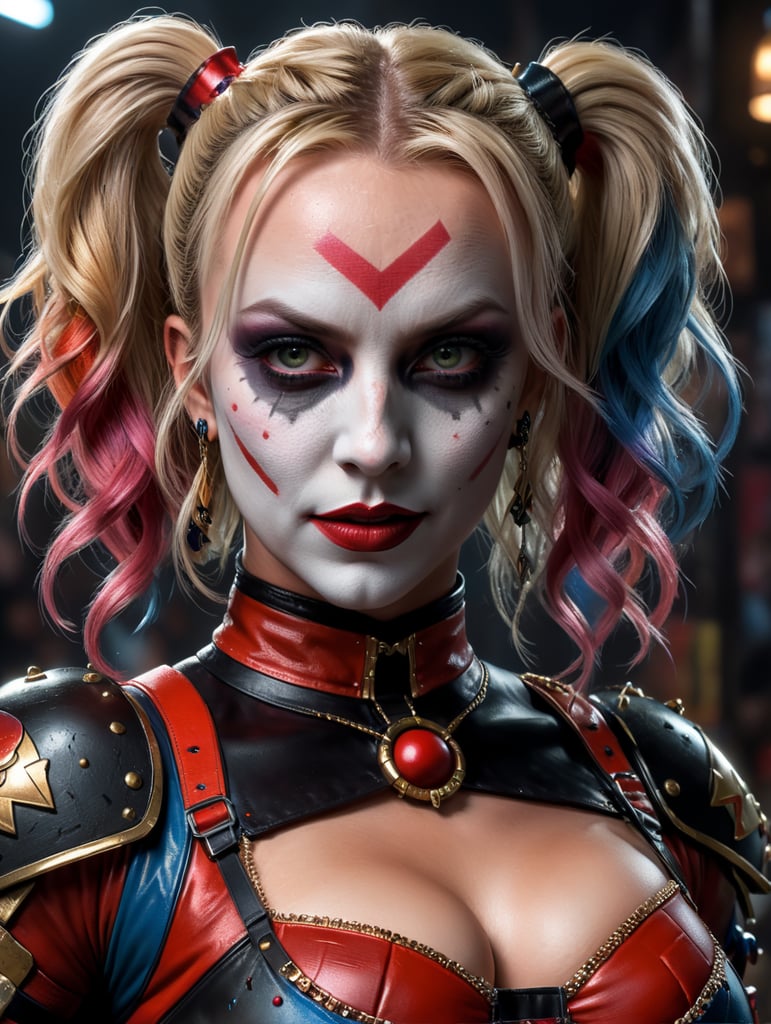 Britney spears as harley quinn