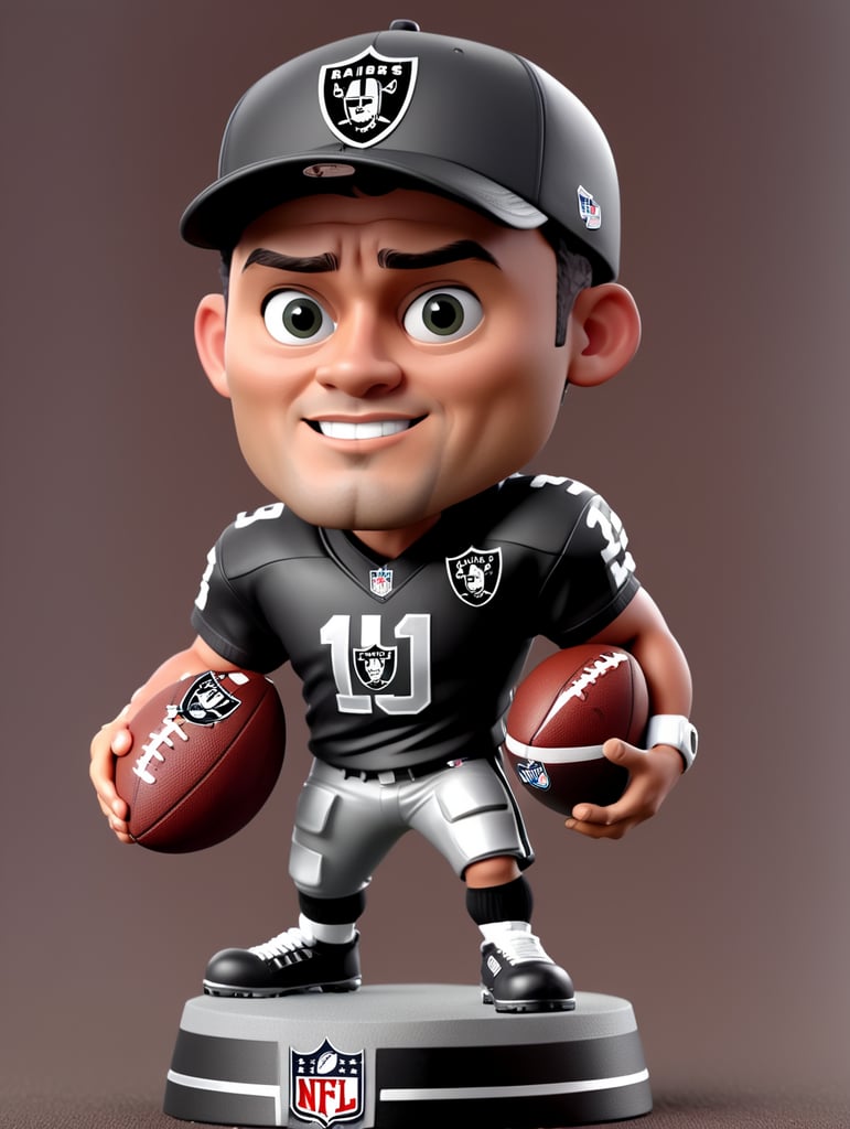 Nfl raiders bobbleheads