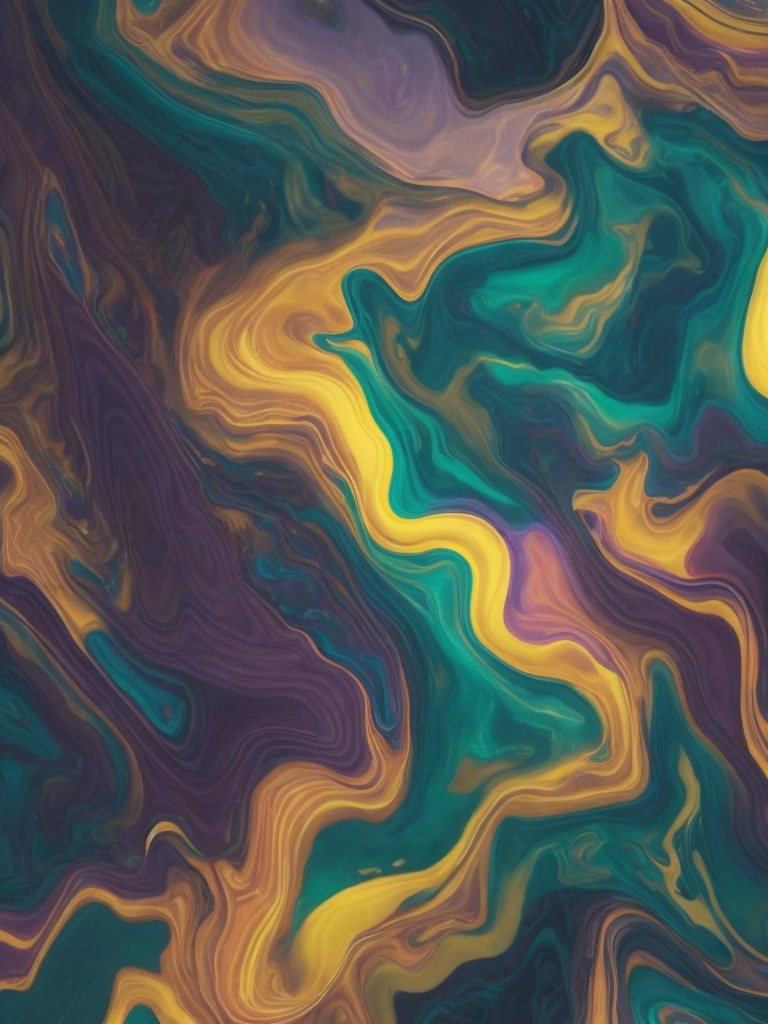 Multicolored acid texture, pattern, background, top view, organic texture, seamless texture, mixed acids, deep colors, multicolored fluid liquids