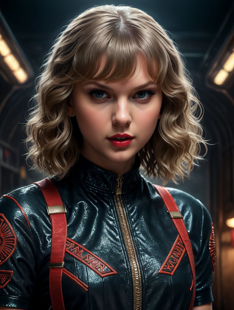 taylor swift as vecna from stranger things