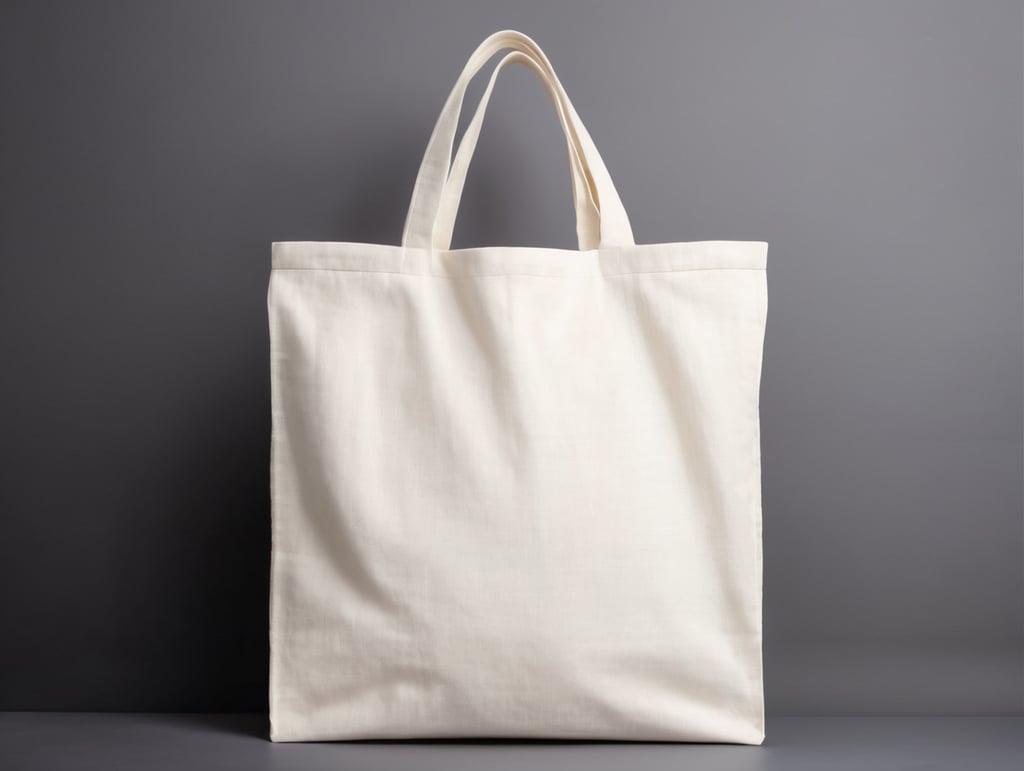 Versatile Plain Cotton Bag for Eco-Friendly Bamboo Packaging