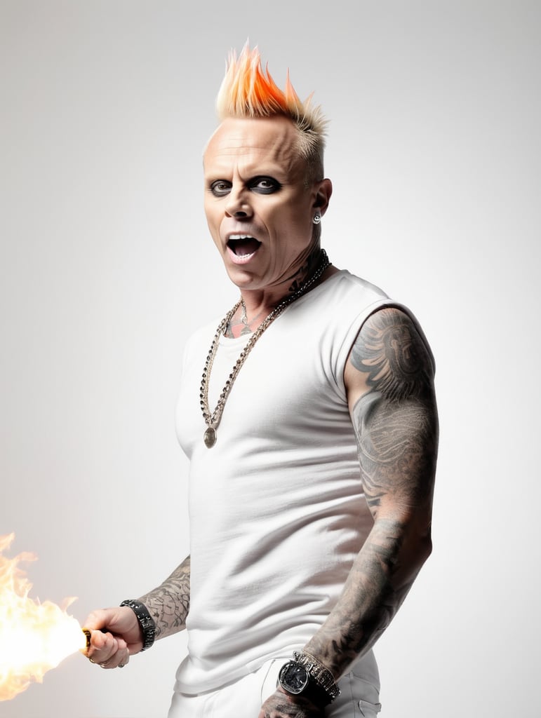 Keith Flint The Prodigy - Fire-starter