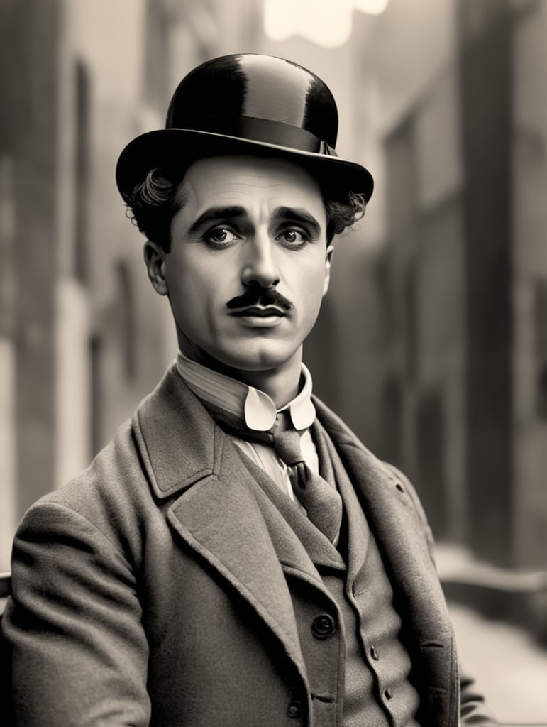 Charlie chaplin, vysoká kvalita