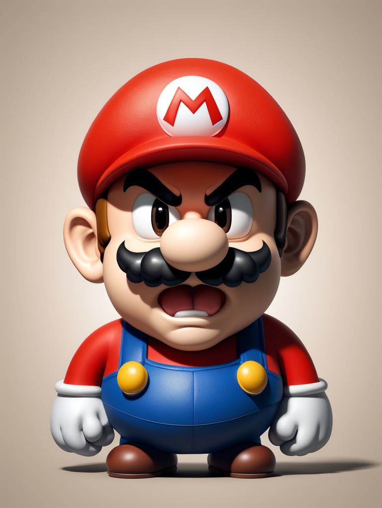 Angry mario