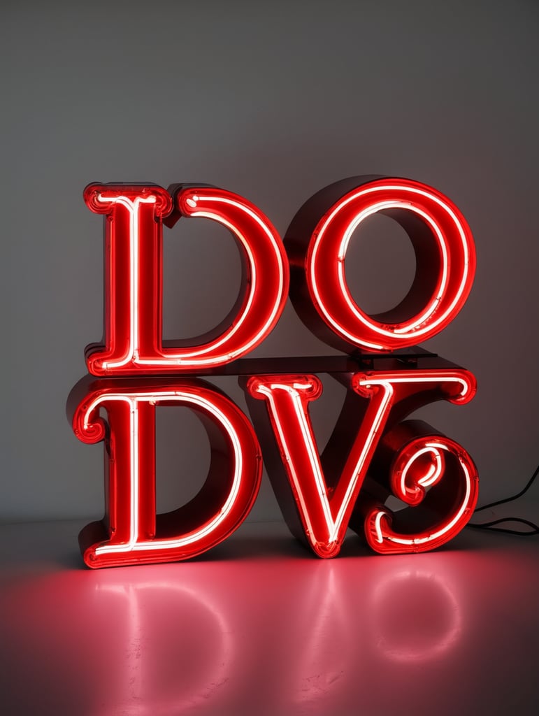 love neon sign, red color, neon