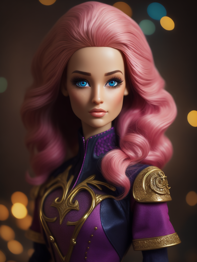 barbie doll vivid colors creative imagination