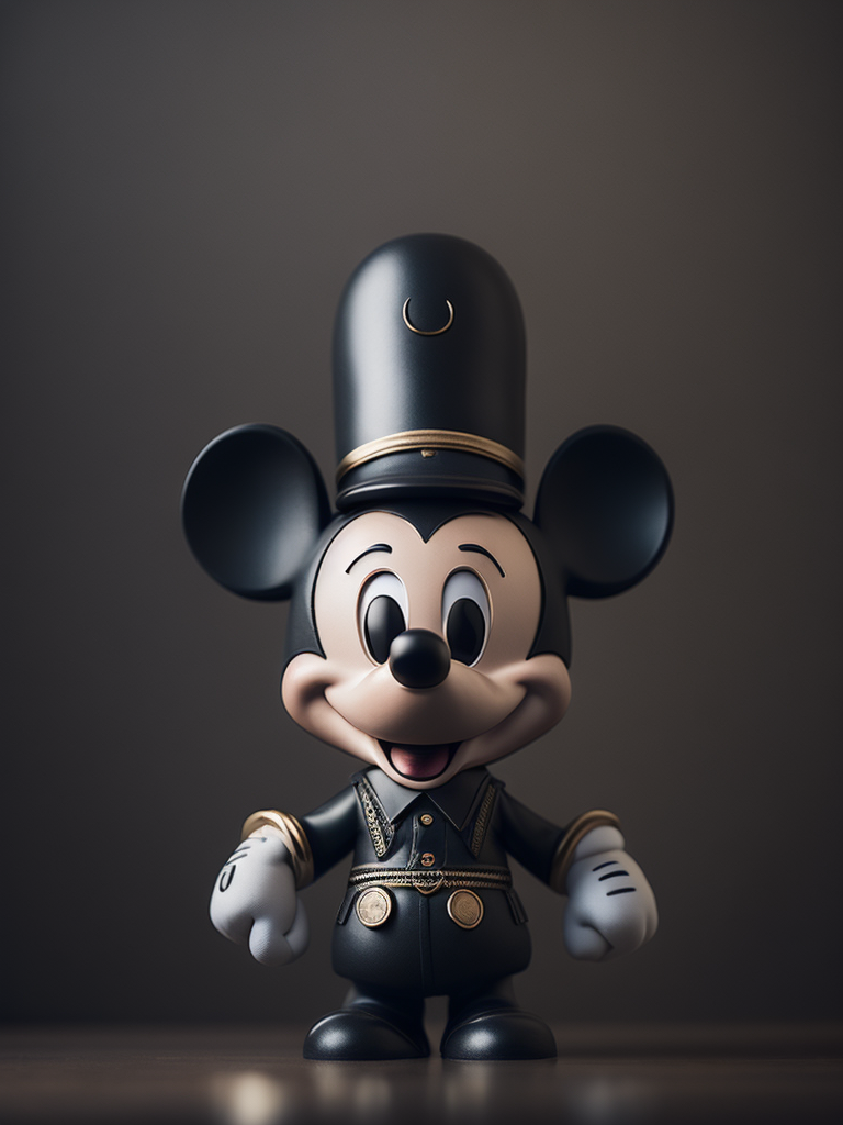 Mickey mouse as an evil dictator