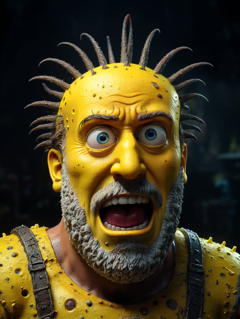 Nicolas Cage as Spongebob