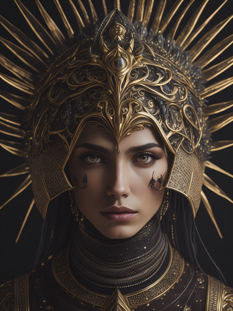 artistry celebrates the essence of contemporary culture through the creation of sublime imagery. Behold an airbrushed composition depicting the Zirckton on the exotic planet Zappi, evoking the spirit of neo-pop surrealism with dazzling golden tones, splendid comic art elements, and fine nouveau style. Witness emotive faces full of elegance and grace that capture the imagination and evoke the deepest of emotions