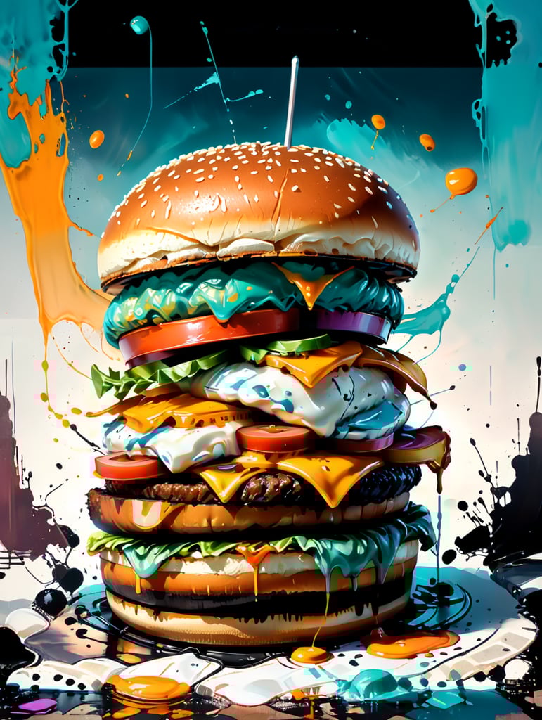 hungry jacks cheese burger