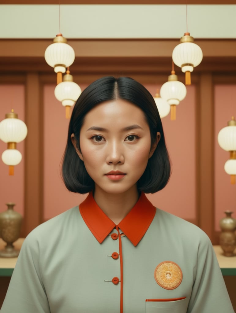 Wes anderson asian female