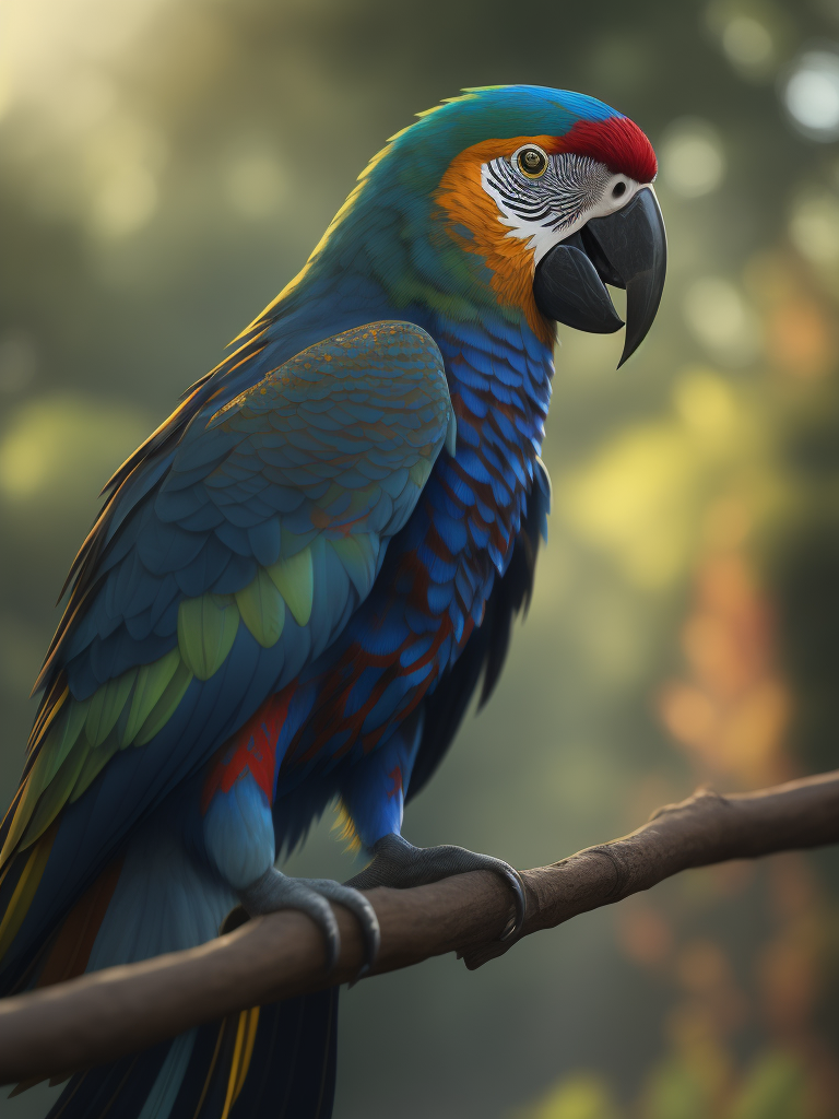 Give me a holographic parrot