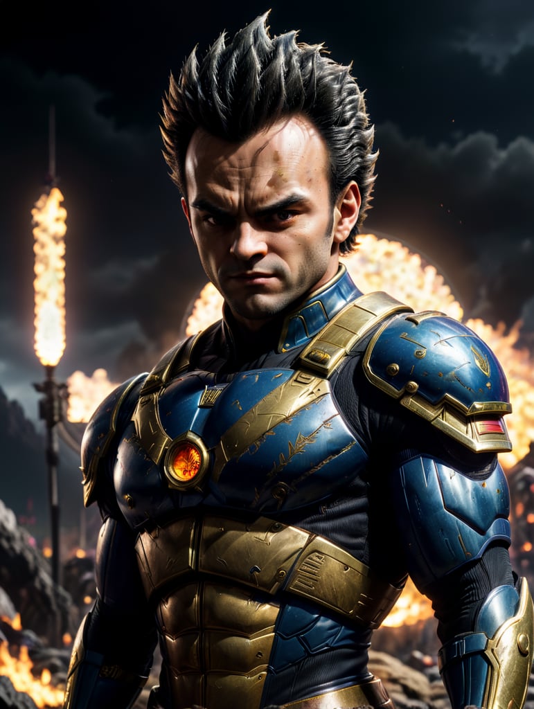 vegeta in a looney tunes costume