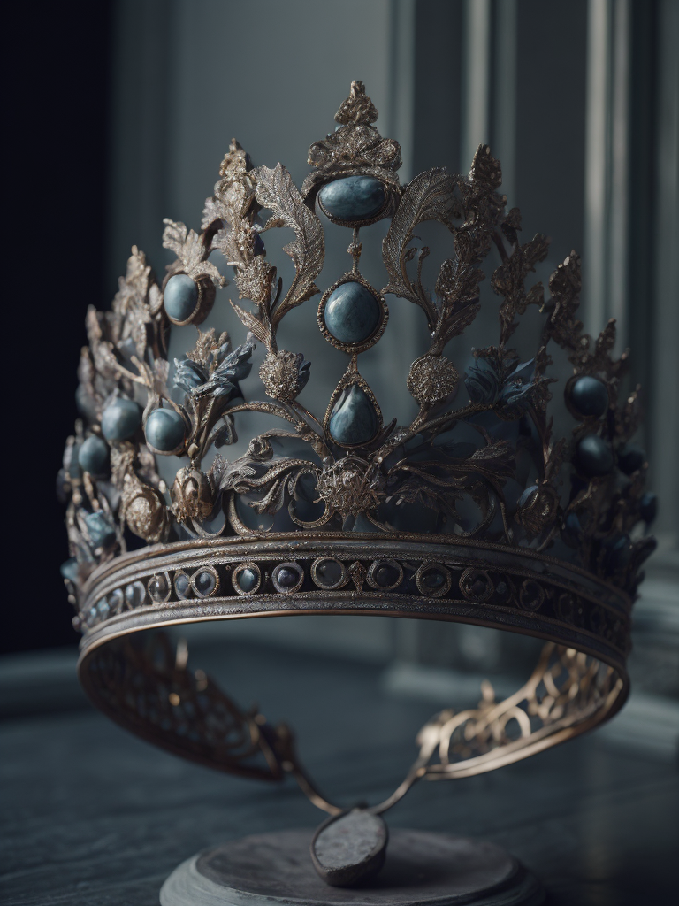 marble ancient tiara