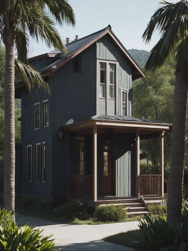 A tiny house in a Palm Beach Neighbourhood