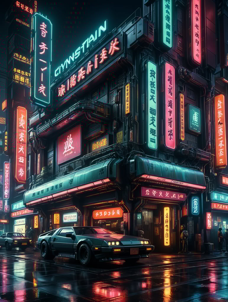 sci texture in the cyberpunk 1986 movie world, 8k, Akira ,blade runner , neon lights , clean design , perfect illustration , high detail by Katsuhiro Ôtomo