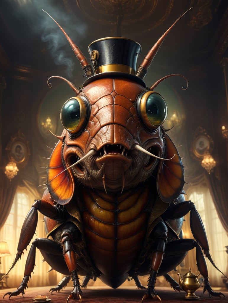 very weird cockroach