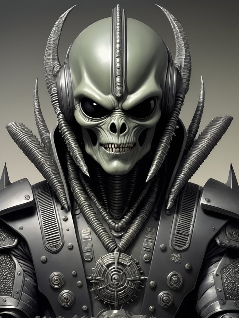 dj alien,80s heavy metal, metal alien , picos de metal