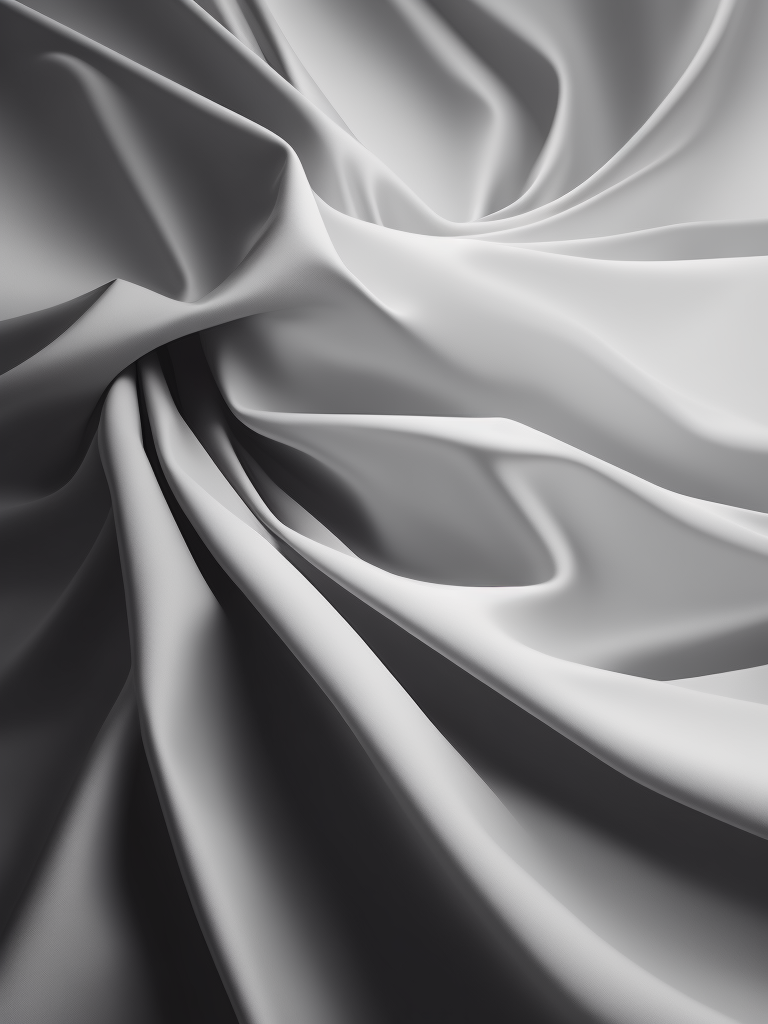 texture de tissu blanche volant, vue de face, couleurs riches, éclairage de contraste, photo réaliste,