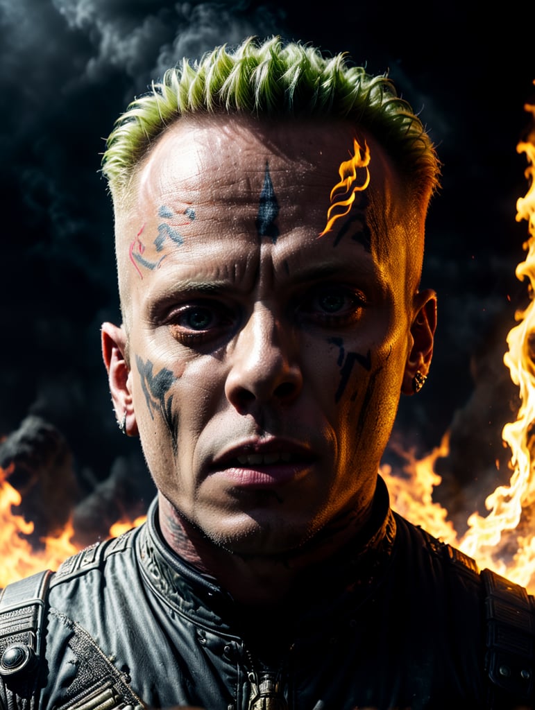 Keith Flint The Prodigy - Fire-starter