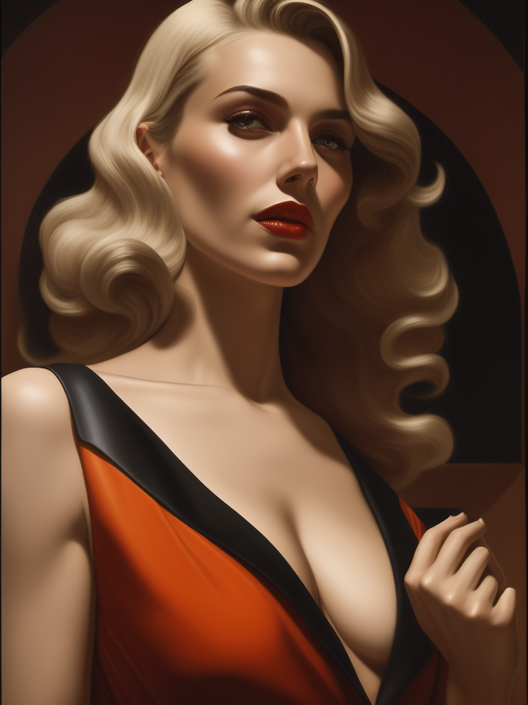 The Last Human Person on Earth by Tamara de Lempicka