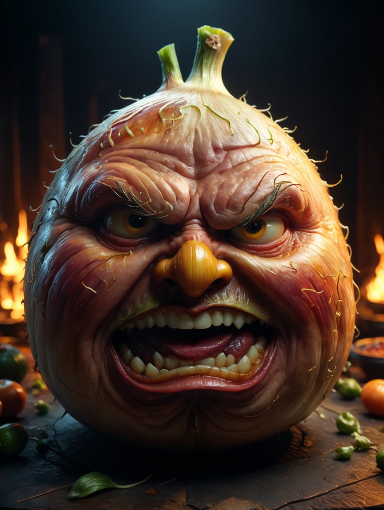 fat evil onion