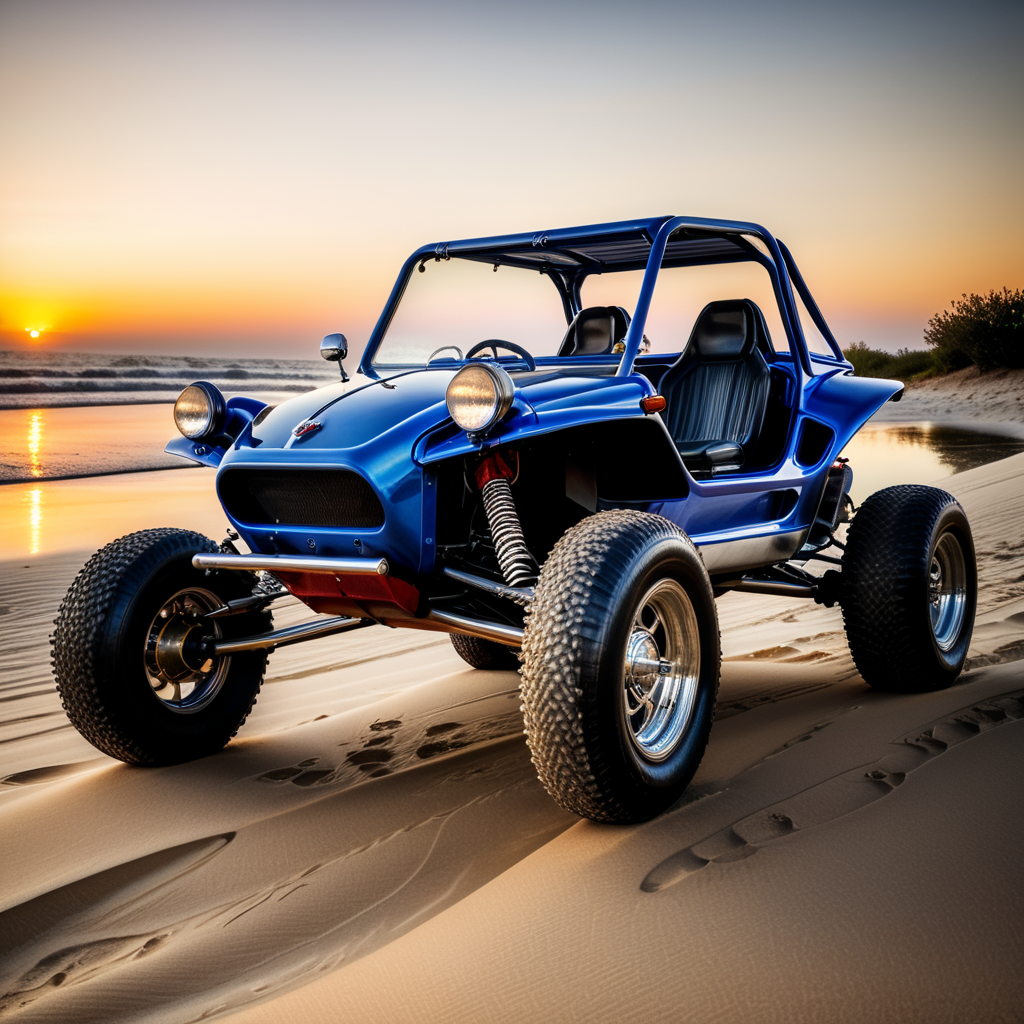 The original fiberglass dune buggy, established 1964. Born in Southern California, seen on the sand worldwide.