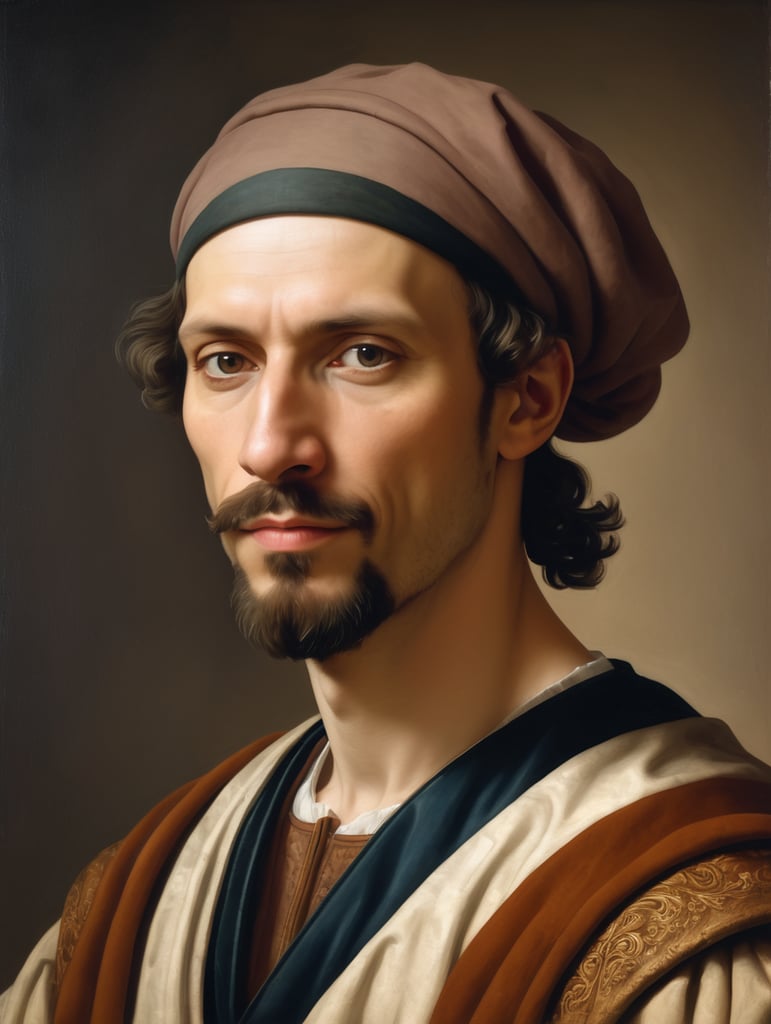 Renaissance painter portrait