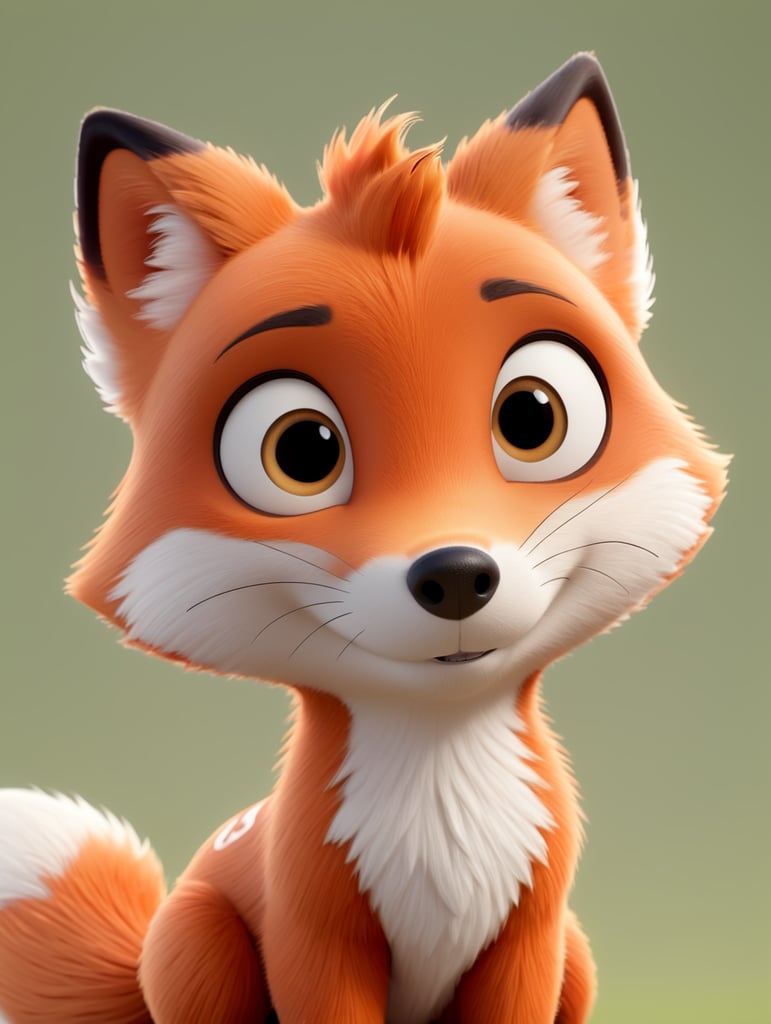 Веселый лис