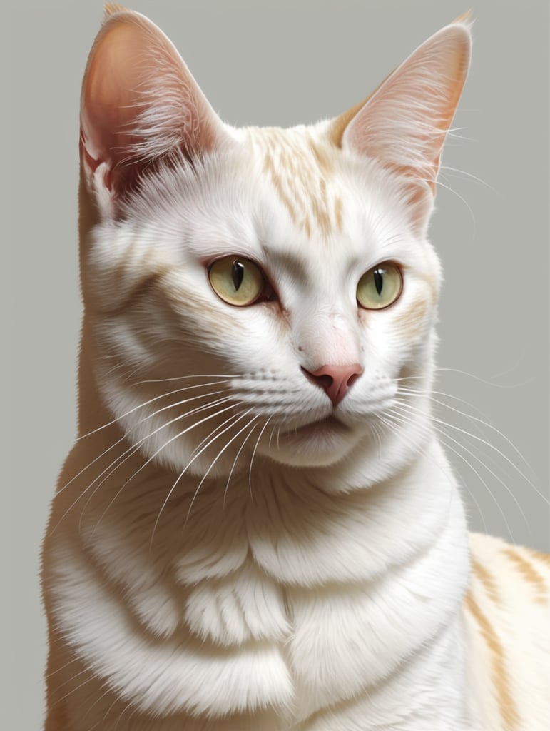 make an realistic cat anatomy